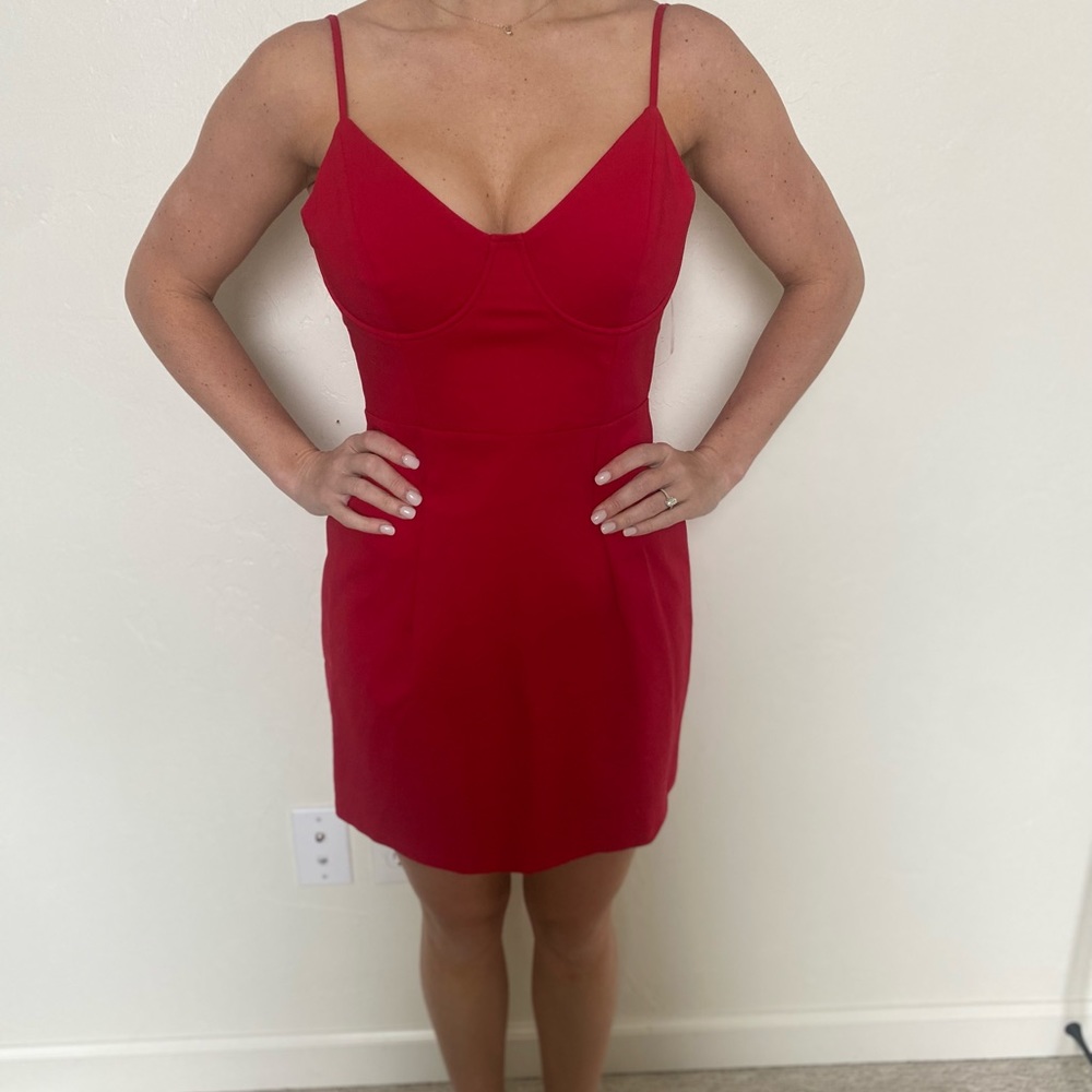 Princess Polly red dress! Worn once perfect condition